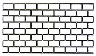 Brick Running Bond Stencil